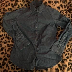 Women’s “Riley” Button-Up Shirt - Blue